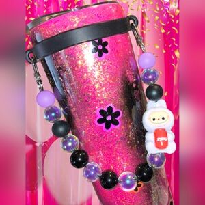 UNIQUE BEADED BUBU TUMBLER STRAP / HOLDER